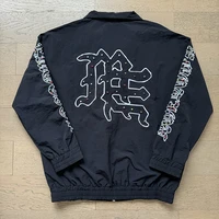 Marque mixte EMOTION veste à glissière automne nouveau Style coloré chaud diamant imprimé mixte émotion coupe-vent manteaux vêtements pour hommes 4