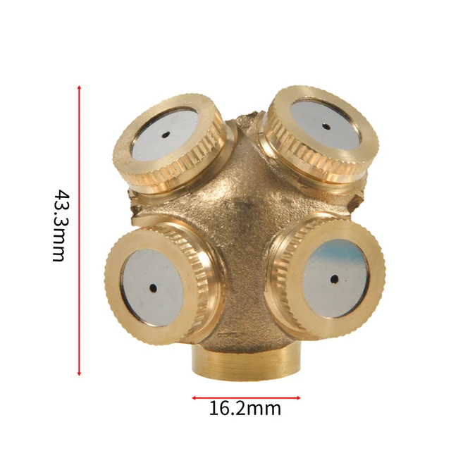 1/4 "Permetező Ködfúvó -Lyukú Kerti Permetező Fúvóka Refrakció 1Db Tartozékok - Image 3