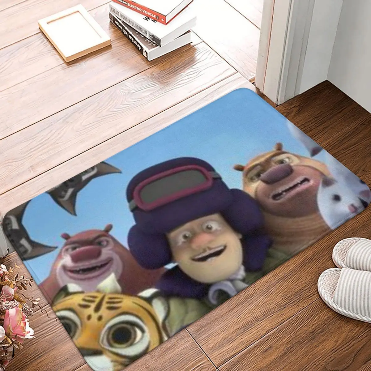 Onlooker Bathroom Non-Slip Carpet Boonie Bears Bedroom Mat Entrance Door Doormat Floor Decoration Rug