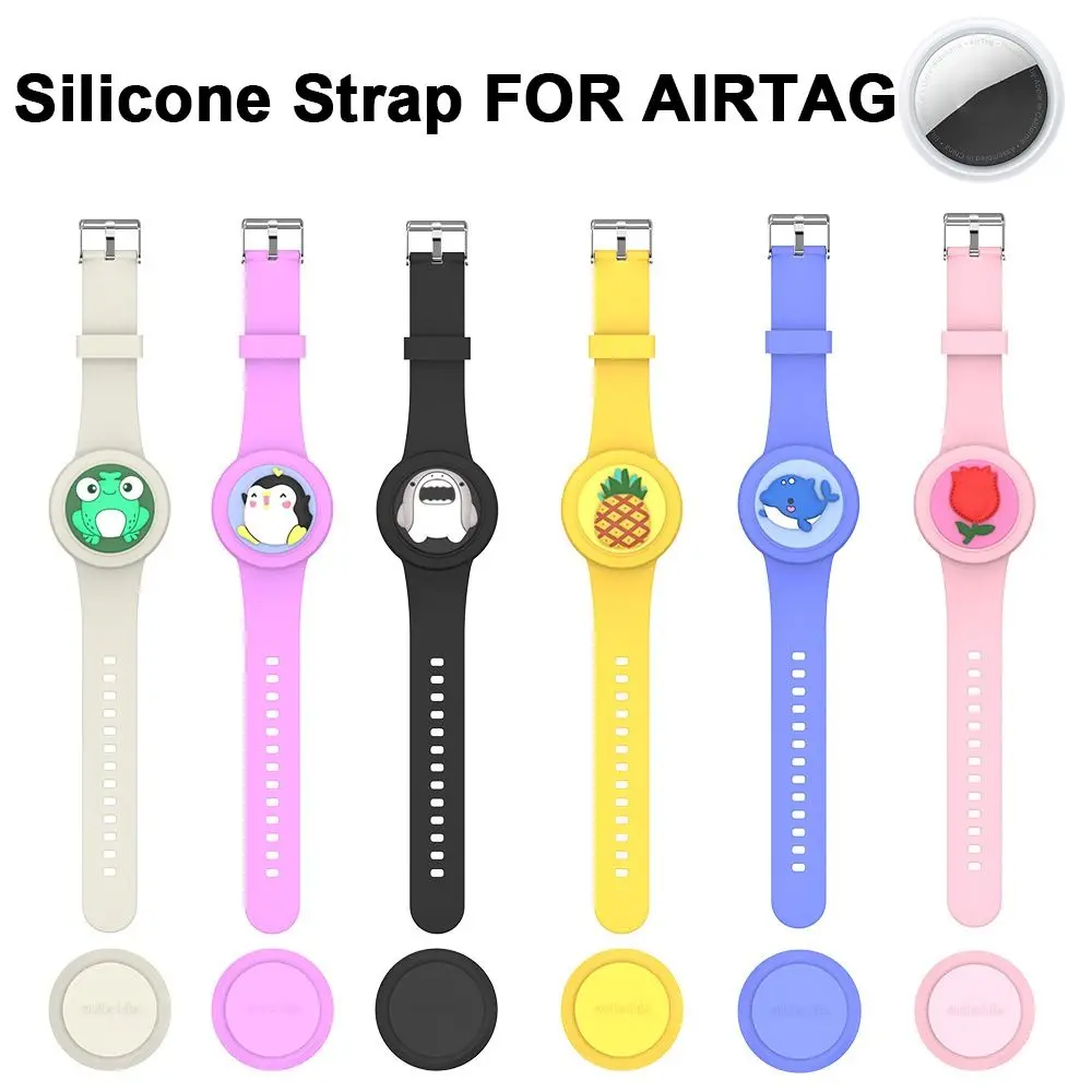 Cinturino Impermeabile Per Bambini Per Apple Airtag Holder Wristband Kids Custodia In Silicone Bracciale Bambini Per Airtags Case Watch Band