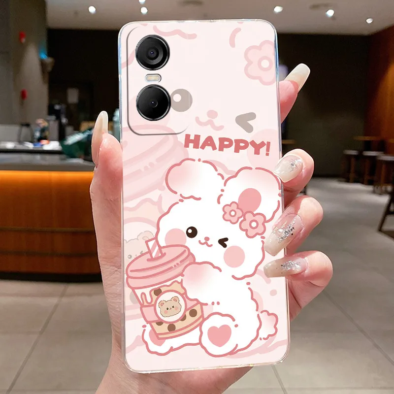 Luxury Dragon Pattern Silicone Back Cover - Techno Pop 6 Pro