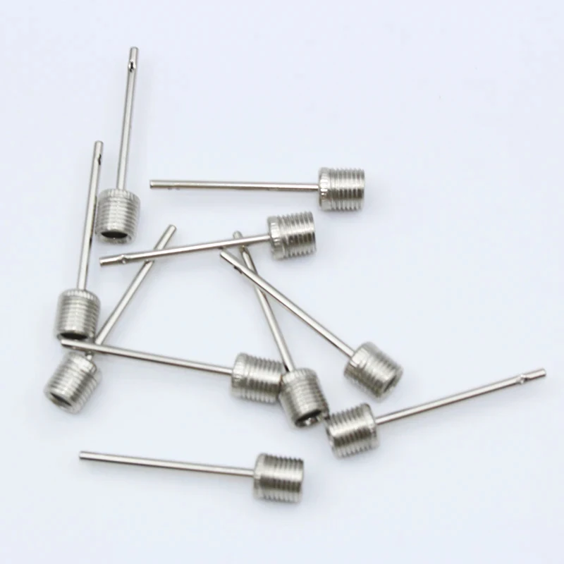 New Ball Air Needle Stainless Steel Pump Pin Basketball Inflating Needle Football Soccer Inflatable Valve Adaptors Nozzle