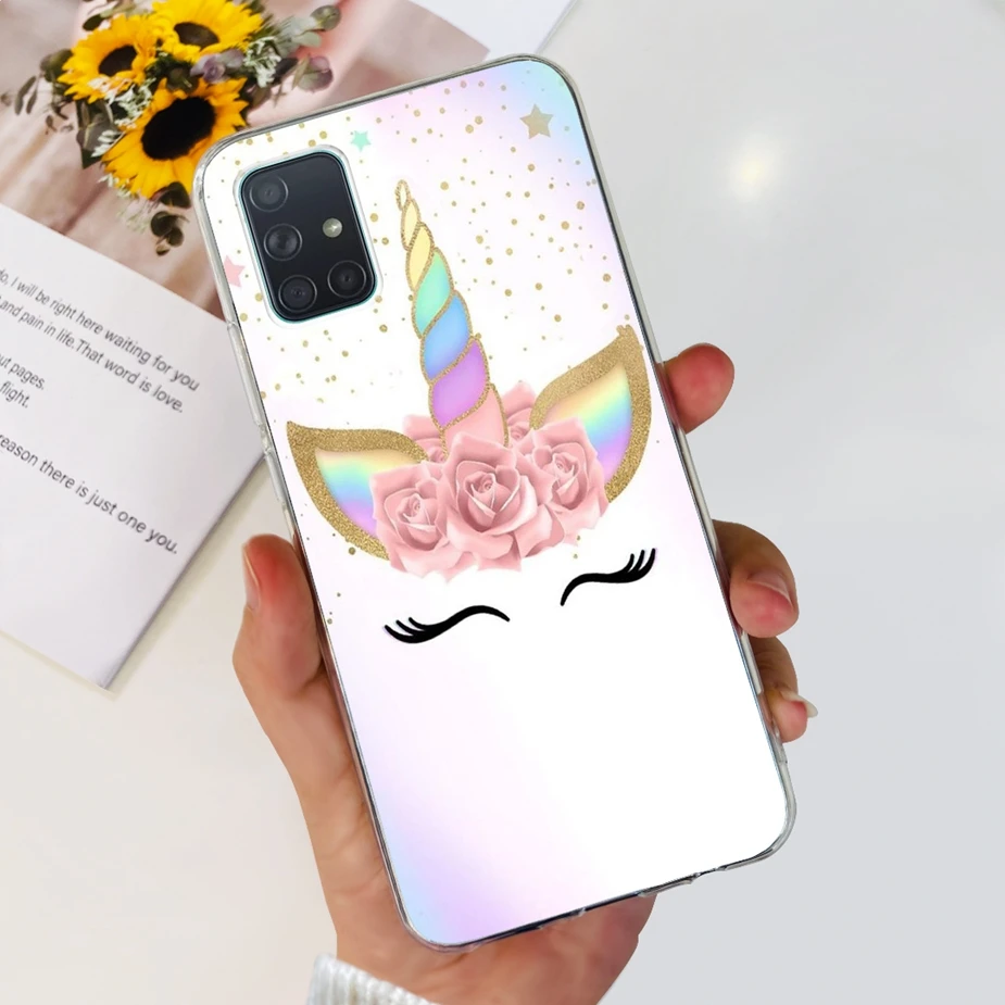 Luxury Painted Clear Silicone Phone Case - Soft Protective Cover