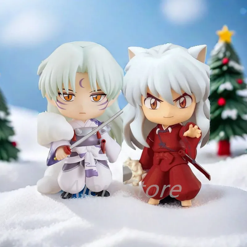 

Аниме-фигурки Inuyasha #1300 Sesshoumaru #1514, фигурка из ПВХ, милые игрушки для детей, коллектор Higurashi Kagom, подарок на Рождество