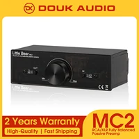 Little bear MC2 Mini 2-Way Fully Balanced XLR RCA Converter Stereo Audio Adapter Passive Preamplifier 1
