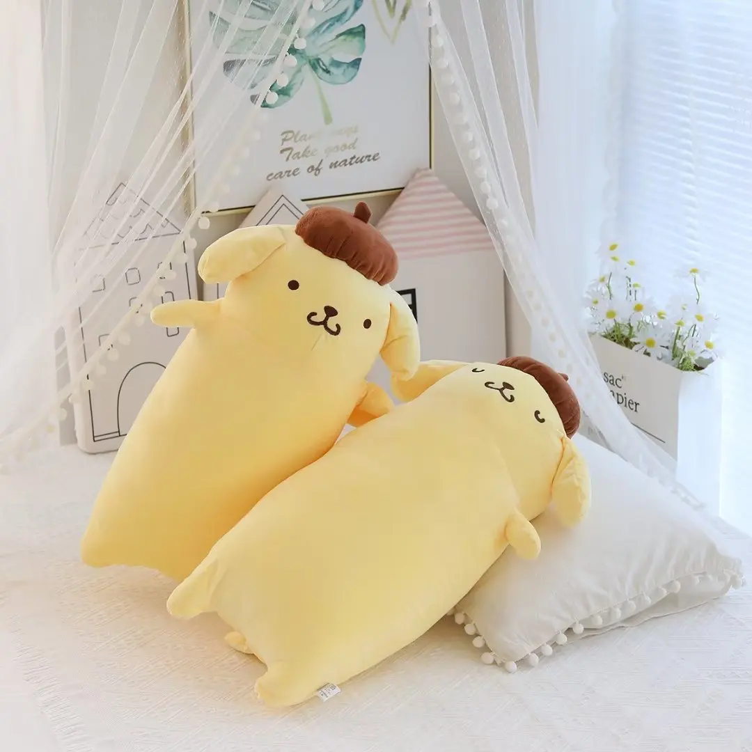 65cm Sanrio Pom Pom Puirn Plush Toys Kawaii Pom Pom Puirn Stuffed Doll Lovely Room Decor Bedside Cushion Sofa Pillow Xmas Gift