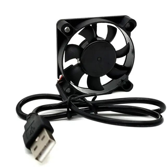 5V Brushless Cooling Fan USB Ventiliator Computer Case 2500RPM Cooler Oil-impregnated PBT CPU Radiator USB Fan PC USB Gadgets 1