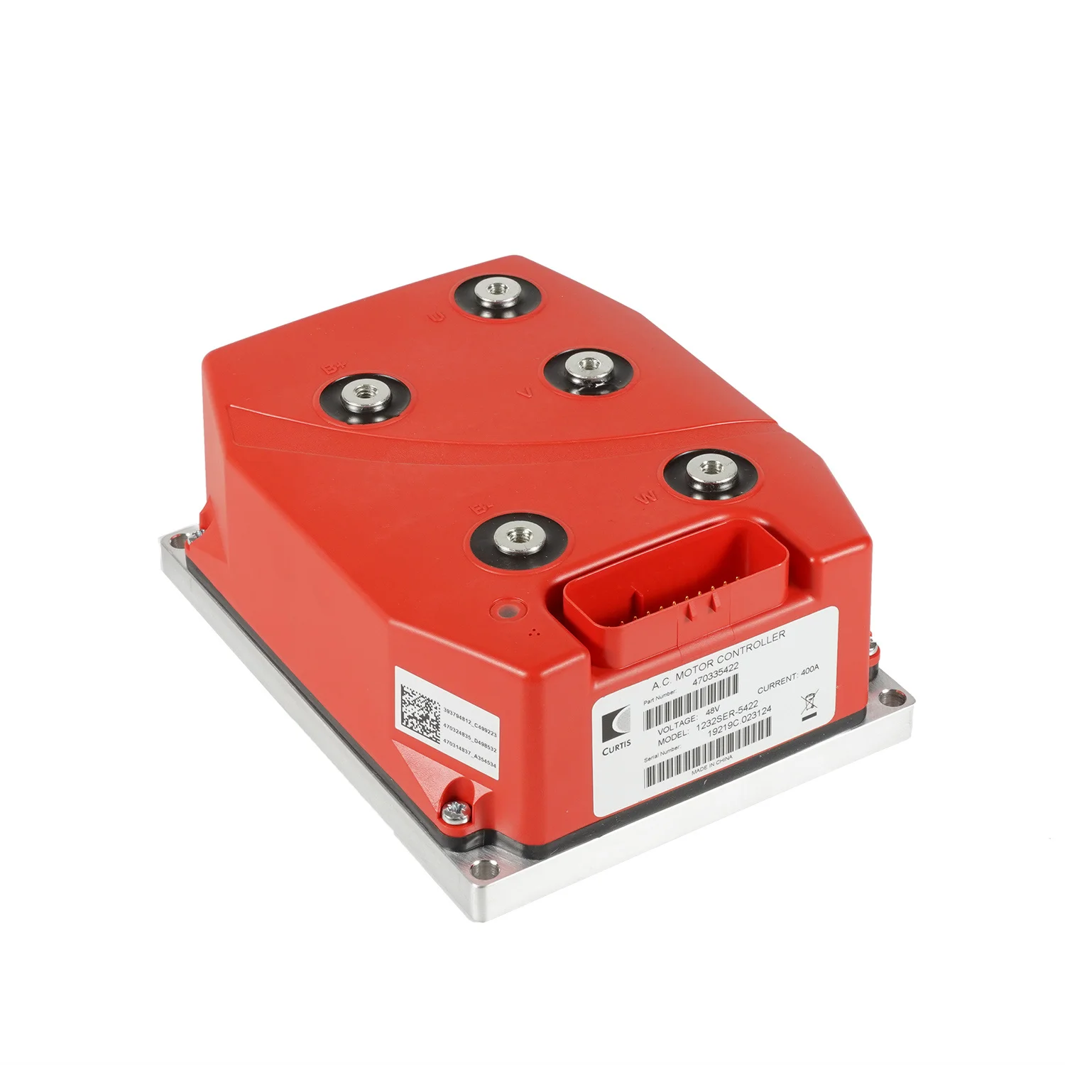 

Контроллер электродвигателя переменного тока Curtis, комплект преобразования электромобилей 1232SER-5422 48V 400A