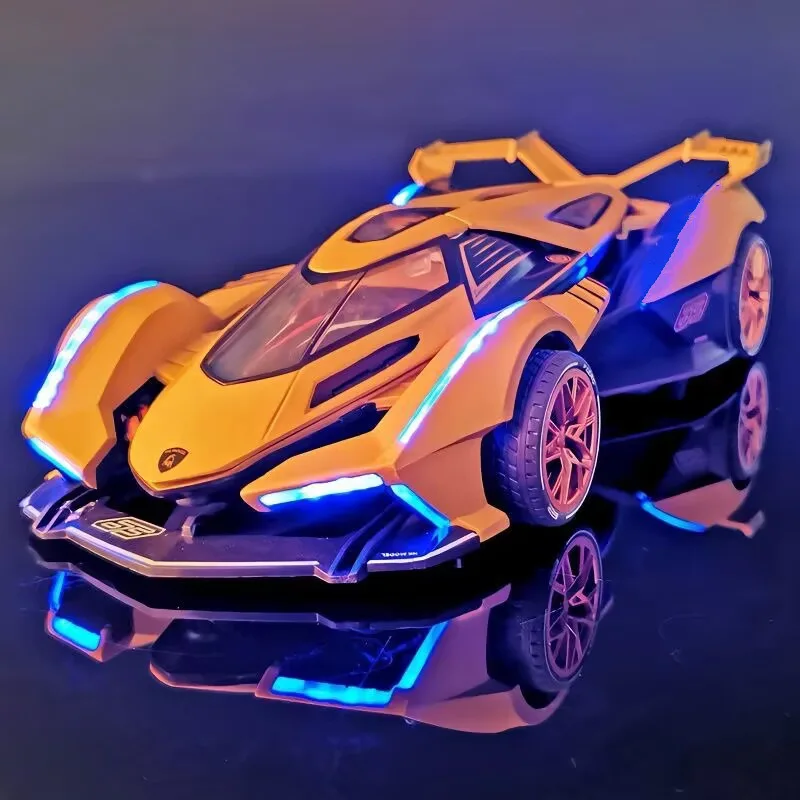 1:32 V12 Vision Gt Gran Turismo Alloy Concept Sports Car Model Diecast Racing Car Vehicles Model Sound And Light Kids Toys Gift