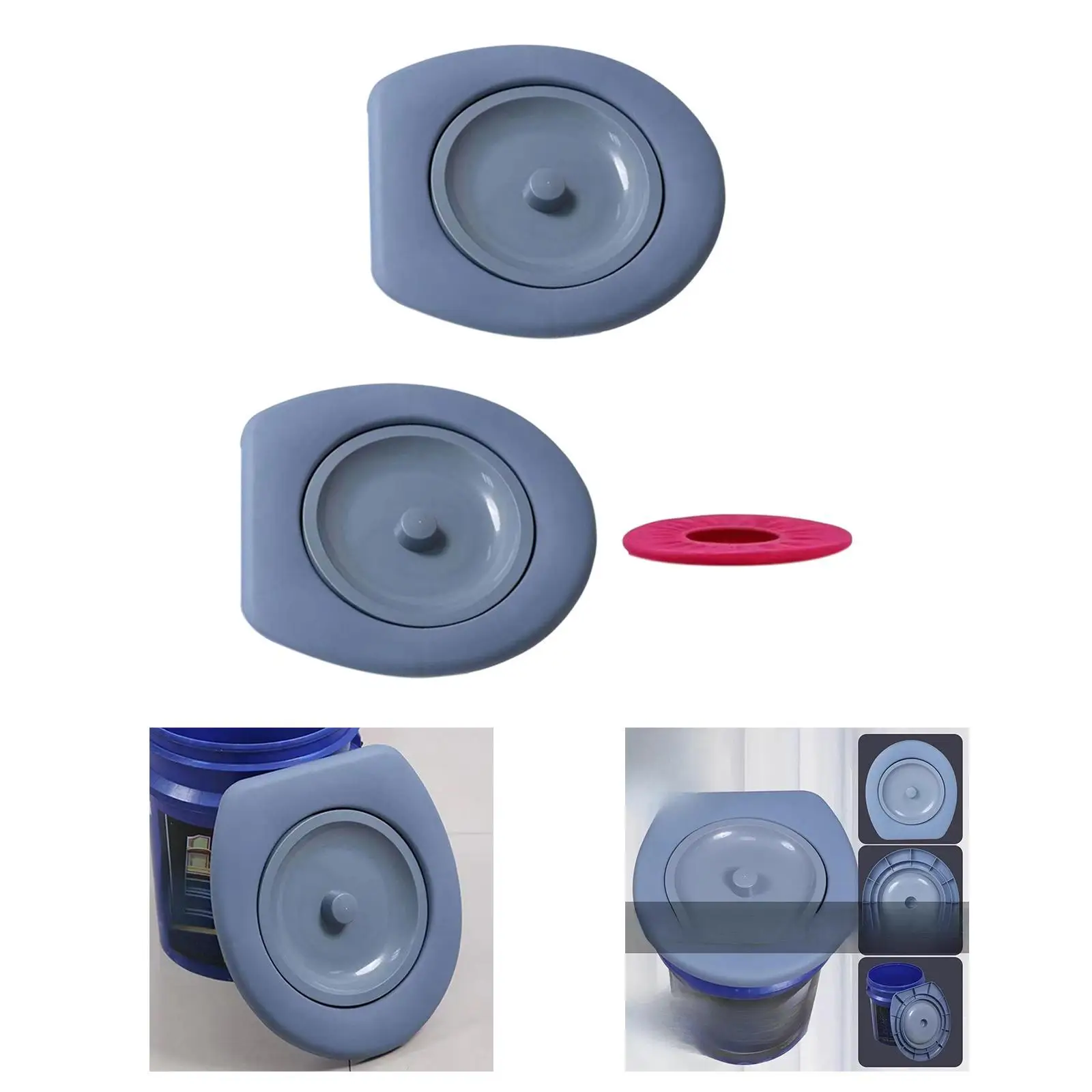 Portable Emergency Toilet Seat Emergency Loo Toilet Cover Portable Toilet Lid Portable Emergency Toilet Seat Emergency Loo Toilet Cover Portable Toilet Lid