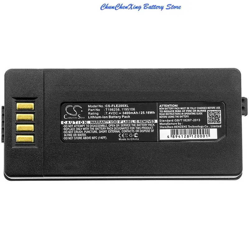Batteria Cameron Sino 2600Mah/3400Mah Per Flir Thermacam B2, E2, E25, E320, E45, E65, Ex320