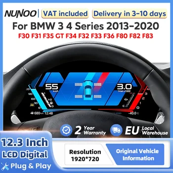 Panel de Instrumentos Digital 2026 para BMW Serie 3 y 4 F30 F31 F35 GT F34 F32 F33 F36 F80 F82 F83, Velocímetro Automático 1