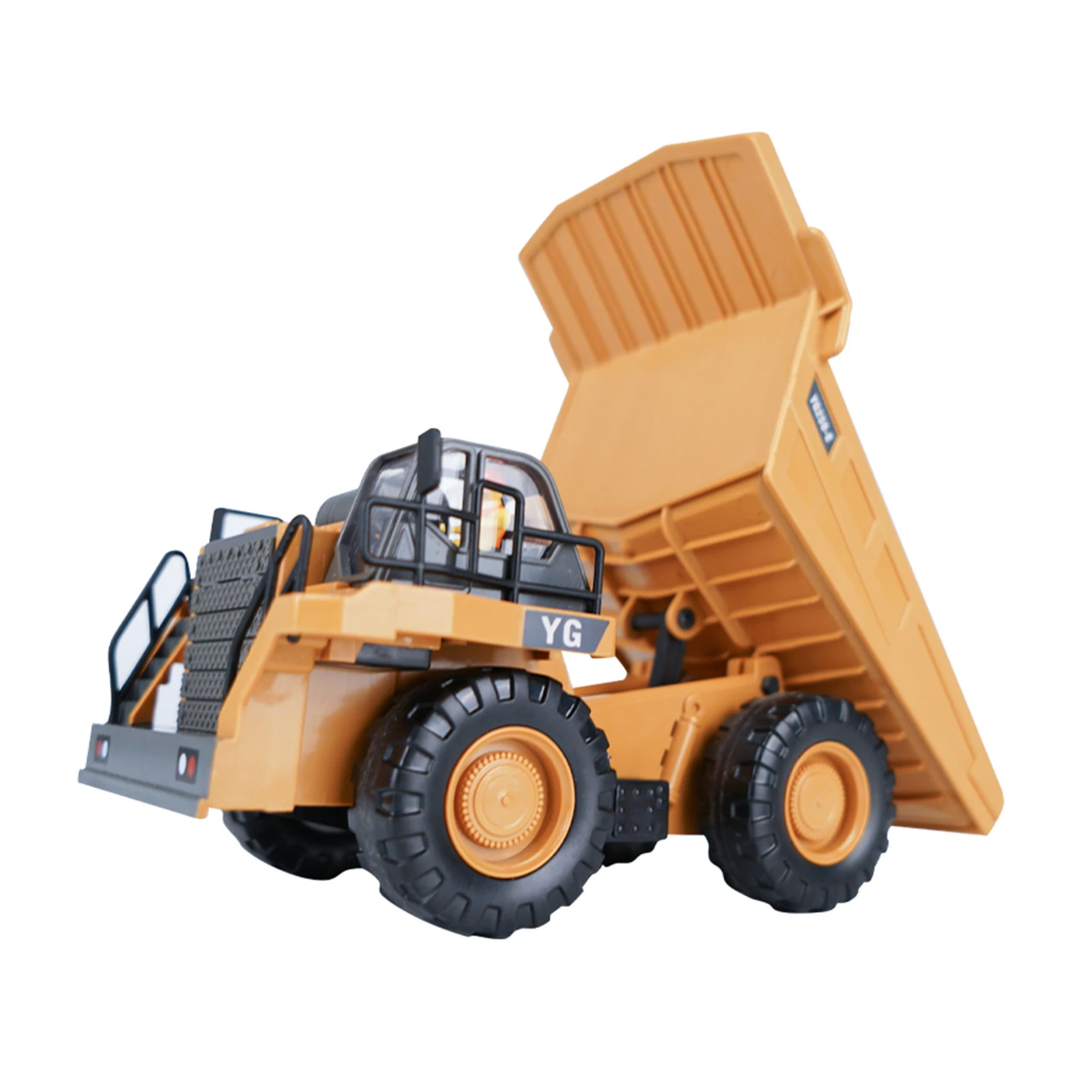 1/24 Scale RC Dump Truck 9 Channels 2.4G Radio Controlled Cars Engineering Model 6