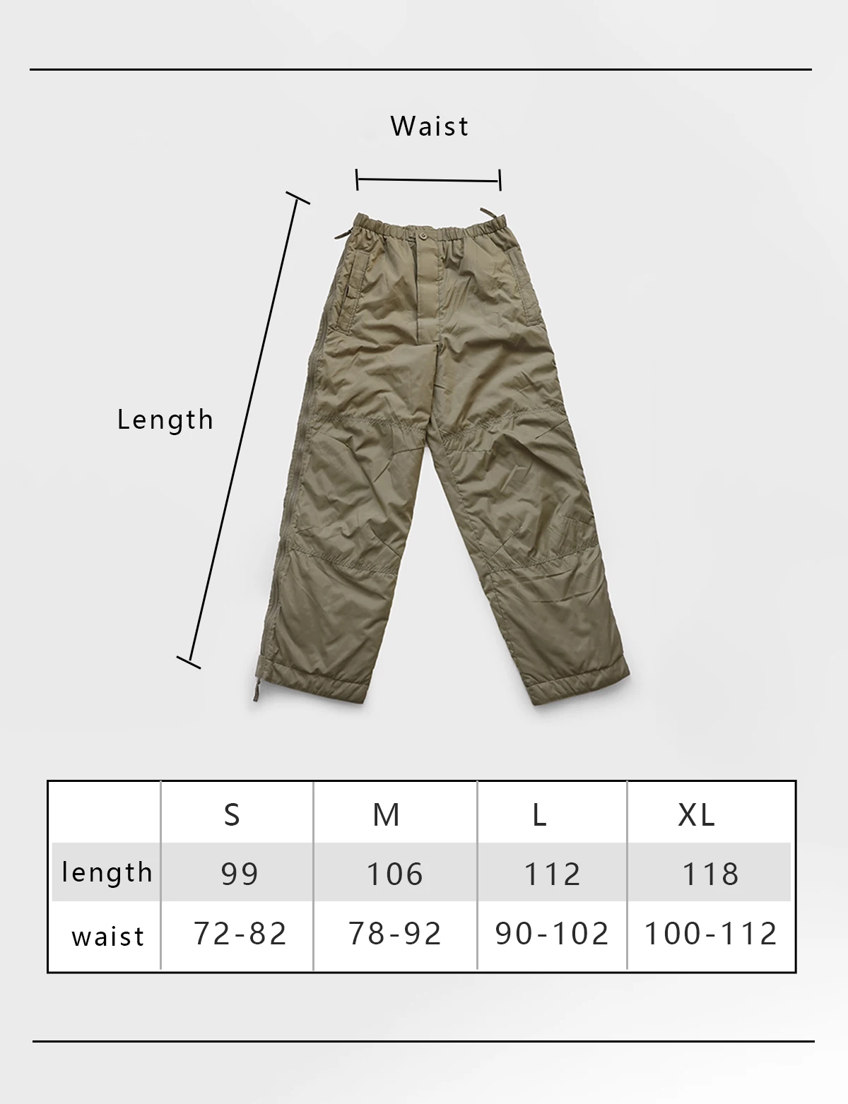 UK Military Army Pants,Military Surplus Government Issue Outdoor Light Pants Winter Thermal Waterproof windproof Pants 6