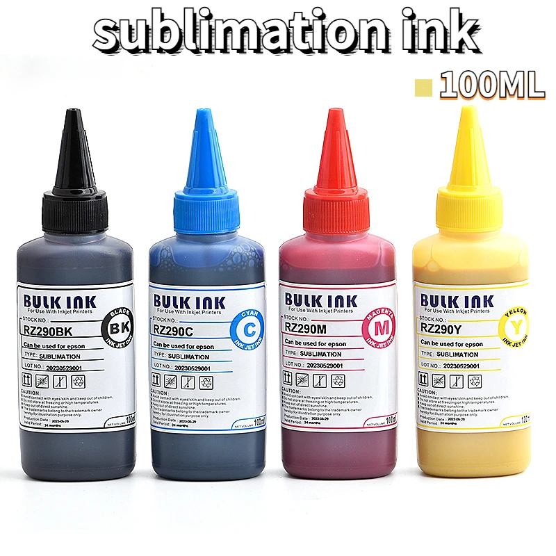100ml sublimation ink For epson ET2720 ET2760 ET4700 ET4760 ET1500