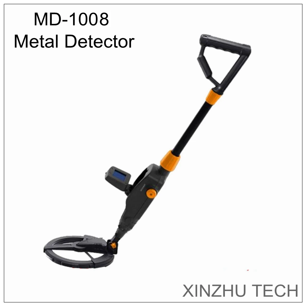 MD-1008 Metal Detector Professional Searching Treasure Hunter Underground Gold Silver Jewelry Scanner Metal Finder Tools Tester