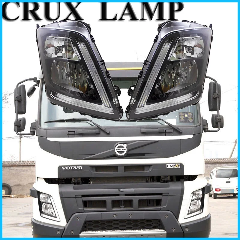 

1PCS 24V Head Lamp Fit For VOLVO FMX500 Truck Front Headlight 22239056 22239057