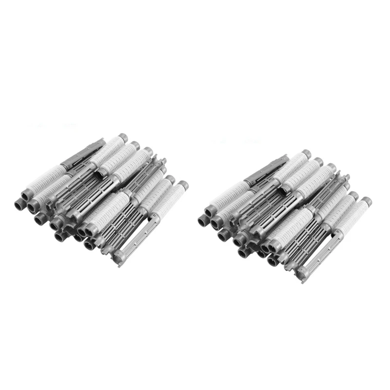 

40Pcs DIY Styling Rods Hair Fluffy Perming Rod Hair Roller Curler Salon Hairdressing Tool Kit