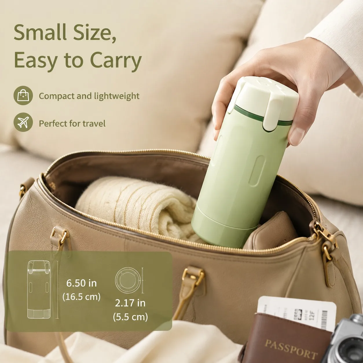 Compact Multi-Liquid Travel Dispenser - TSA Approved, Leak-Proof, BPA Free