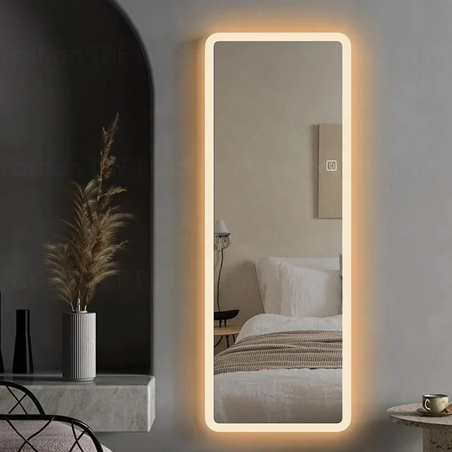 Smart Touch Wall-Mounted Full-Length LED Mirror 3