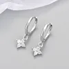 86400-900fc4.jpg Boucles d'oreilles créoles trèfle en argent sterling 925 pour femmes et jeunes filles, élégantes et tendance, idéales pour mariage, fête, accessoires de bijoux, cadeaux