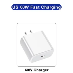 60W USB - C Super Fast Charger with Type C Cable - Only US Charger