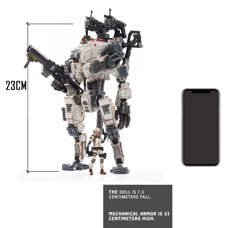 In Stock JOYTOY GOD OF WAR 86(White) Mechanical Armor Action