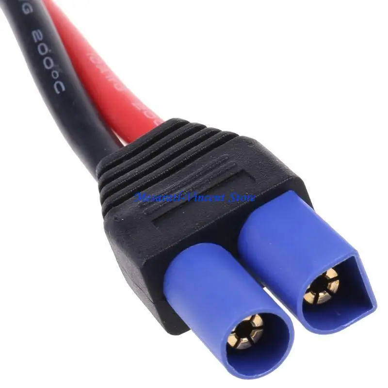 2 conectores EC5 macho a EC5 hembra conector RC cable de extensión adaptador para cargador de batería de avión RC (50 cm 2 conectores EC5 macho a EC5 hembra conector RC cable de extensión adaptador para cargador de batería de avión RC (50 cm