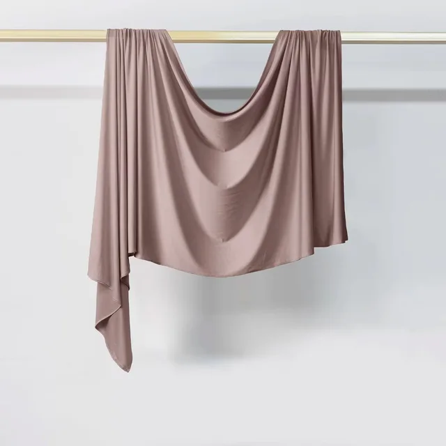 Nouveau Hijab en Jersey Liquide Premium, Châle, Foulard de Malaisie, Coiffes, Turbans de Mode Musulmane pour Femmes, Turban Ramadan Hijabs