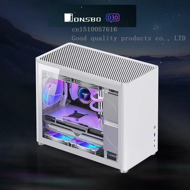 Jonsbo D30 una caja MicroAtx bonita y no muy grande - Al otro lado del  mostrador