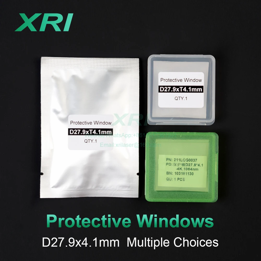 

Fiber Laser Protective Window Lens Raytools 27.9x4.1mm 211LCG0037 Fused Silica for BT210S BT240S BM109 BM111 Cutting Head