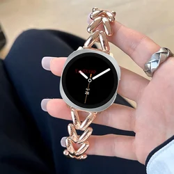 Love Metal V - Shaped Bracelet Strap - Galaxy 8 Band (Rose gold)