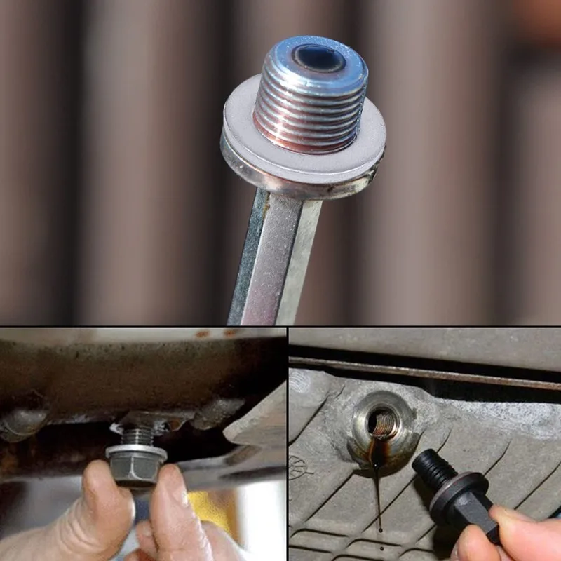 14mm Car Oil Drain Screw Gasket Aluminum Sealing Washer for Honda
