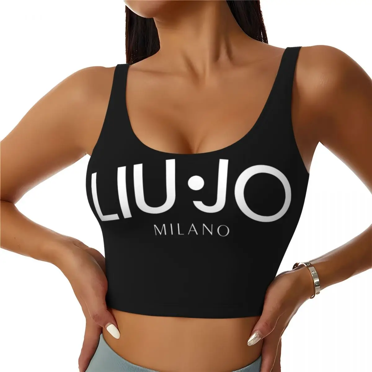 Fashion Pajamas Top Vest Women Liu Italy Jo Sexy Loose Sports Bra Cropped Top High Intensity Fitness Yoga Cropped Tank long sleeved pajamas shorts suit pyjamas sleepwear lingerie sleepwear lingerie set