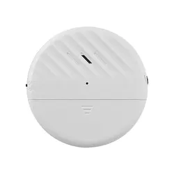 Advanced Wireless Vibration Sensor Alarm for Home Security - 125dB Glass Breakage and Intrusion Alert (WHITE)