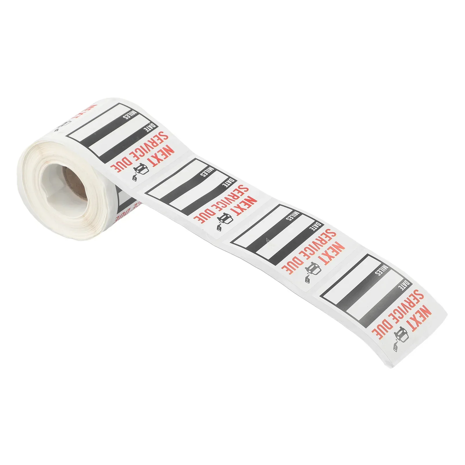 Oil Change Sticker Tools 2*2inch 300pcs/Roll Clear Lite Sticker Oil Change Service Reminder Replacement Static Cling