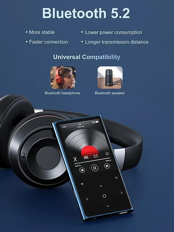 BENJIE new model MP4 player with 2.8 inch large screen