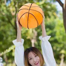 

Plush Soccer Balls Fluffy Toys Stuffed Basketball Plush Pillow Soft Plush Soccer Stuffed Toy Stuff Soccerball Gift for Kids Boys