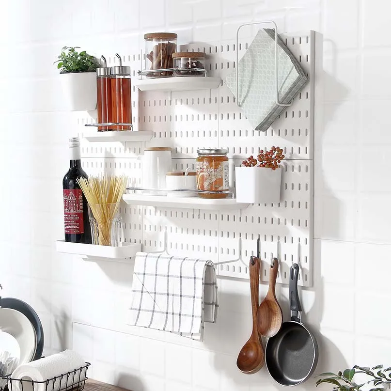 Pegboard Wall Panels Pegboard Wall Organizer Mounting Display Diy