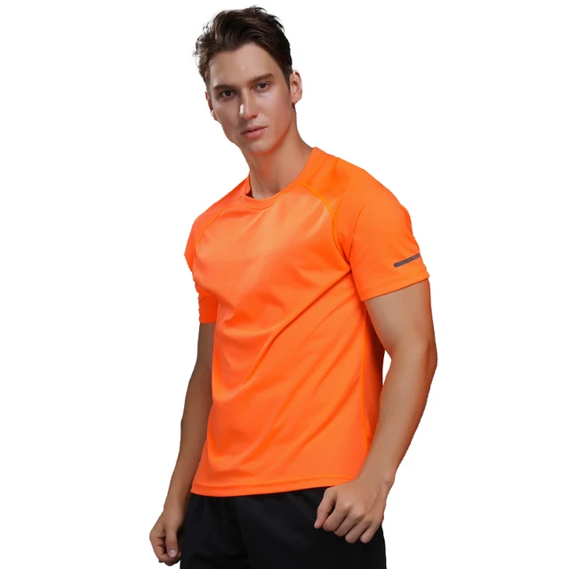 T-shirt de sport à manches courtes pour homme,maillot de football,séchage  rapide,respirant,course à pied,salle de sport,Y-Ice,InjGym