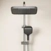 Star Sky Piano Digital Bathroom Shower System Faucet 12 Inch Rain Shower Head Copper Bath Mixer Tap Hot Cold Digital Shower Set 5