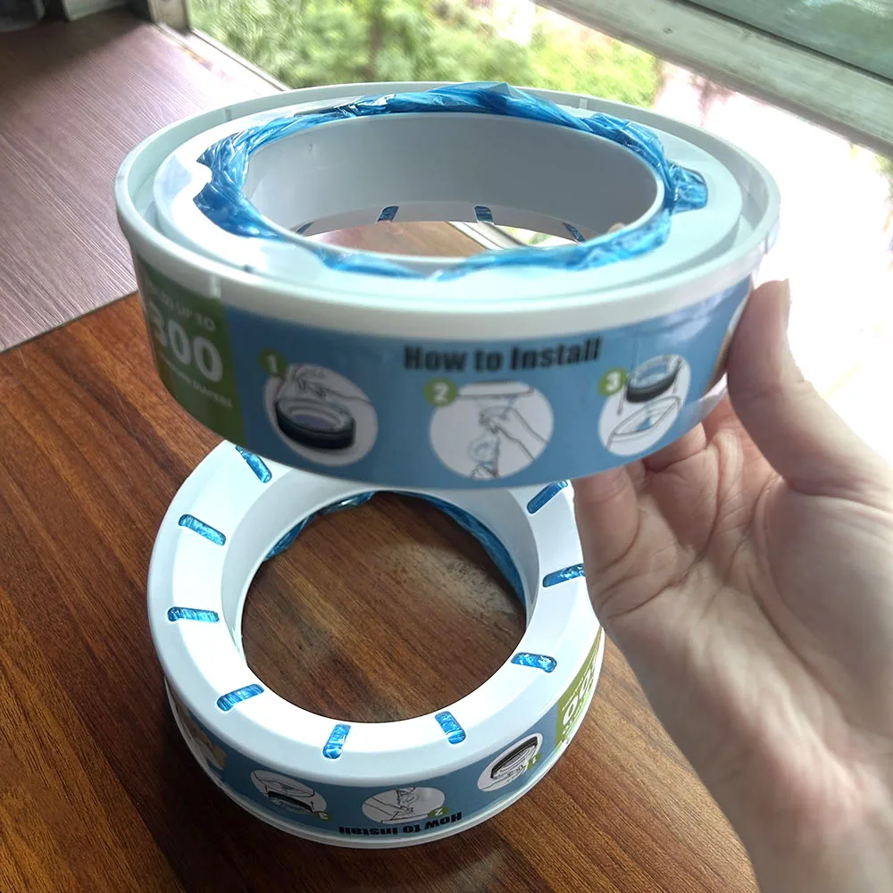 Diaper Pail Refills Bags 1-4pcs For Diaper Trash