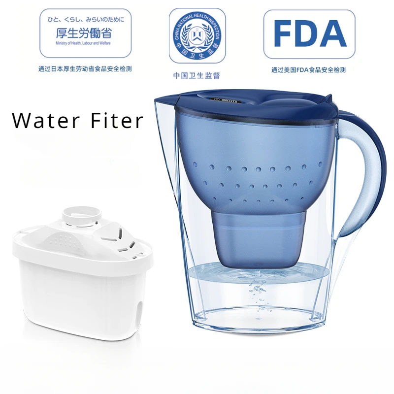 

3.5L Kitchen Household Water Purifier Activated Carbon Water Filter Kettle Water Filter