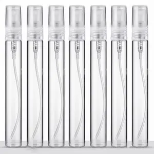 100PCS 5ml 10ml 15ml 20ml 30ml 50ml 100ml Empty Transparent Glass Spray  Bottle Perfume Container Refillable Cosmetic Atomizer - AliExpress