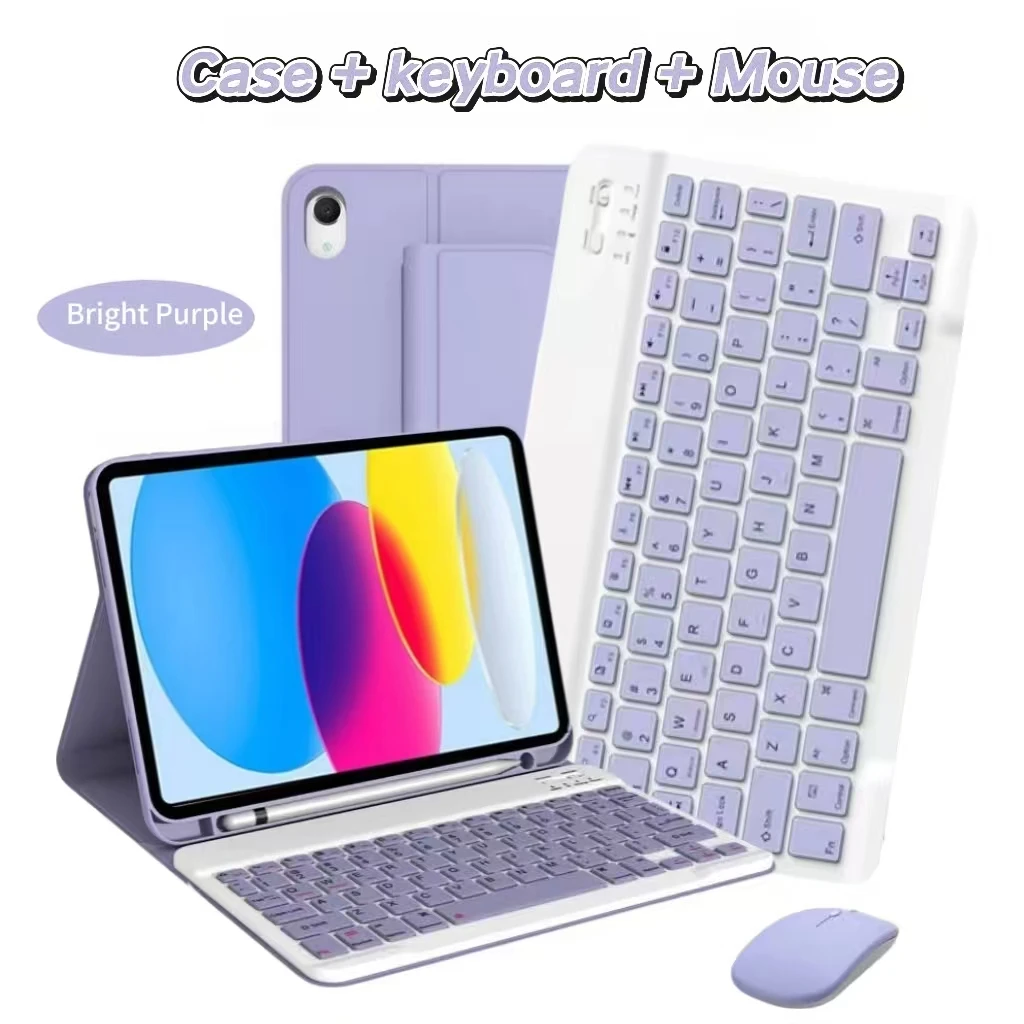 Premium Removable Keyboard Case for Tablets - 11 Inch-Compatible Cover