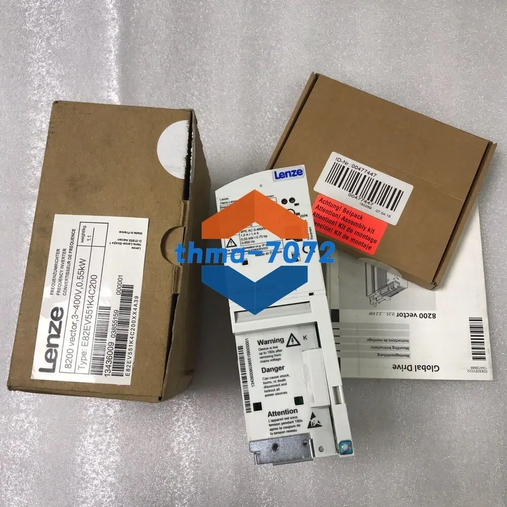 

Lenze E82EV551K4C200 Frequency Converter New E82EV551_4C200 Expedited Shipping
