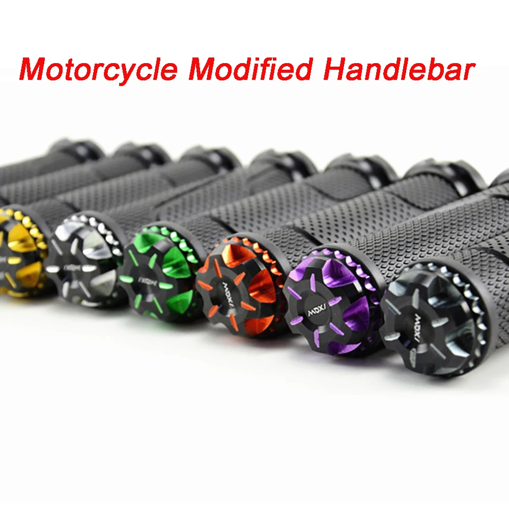 

Motorcycle Scooter Handlebar Motorcycle Modified Accessories Moped Aluminum Alloy Handlebar Rubber Throttle Cover