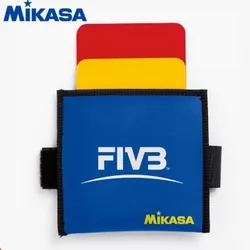 Professional Volleyball Referee Essentials Set with Penalty Cards (Red)