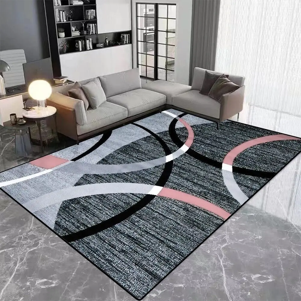 Luxury Household Decoration for Bedroom Rug Nordic Geometric Carpet Living Room Soft Easy Cleaning Lounge Sofa Area Rug Foot Mat 3
