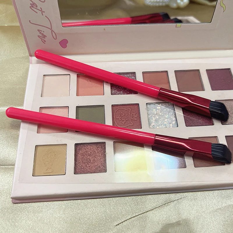1pcs Wild Eyebrow Brush Square Stereoscopic Painting Hairline Eyebrow Paste Artifact Brush Brow Makeup Brushes eyebrow makeup brush